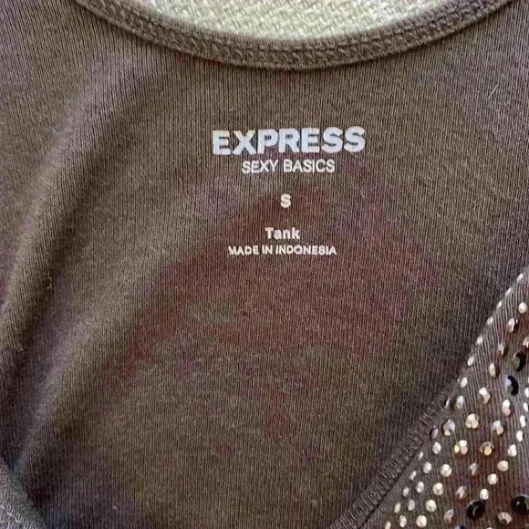 Express Vintage y2k pop star tank top Embellished - Picture 5 of 6